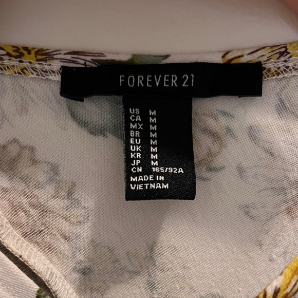 FOREVER 21 Floral Mini Dress - Picture 3 of 3
